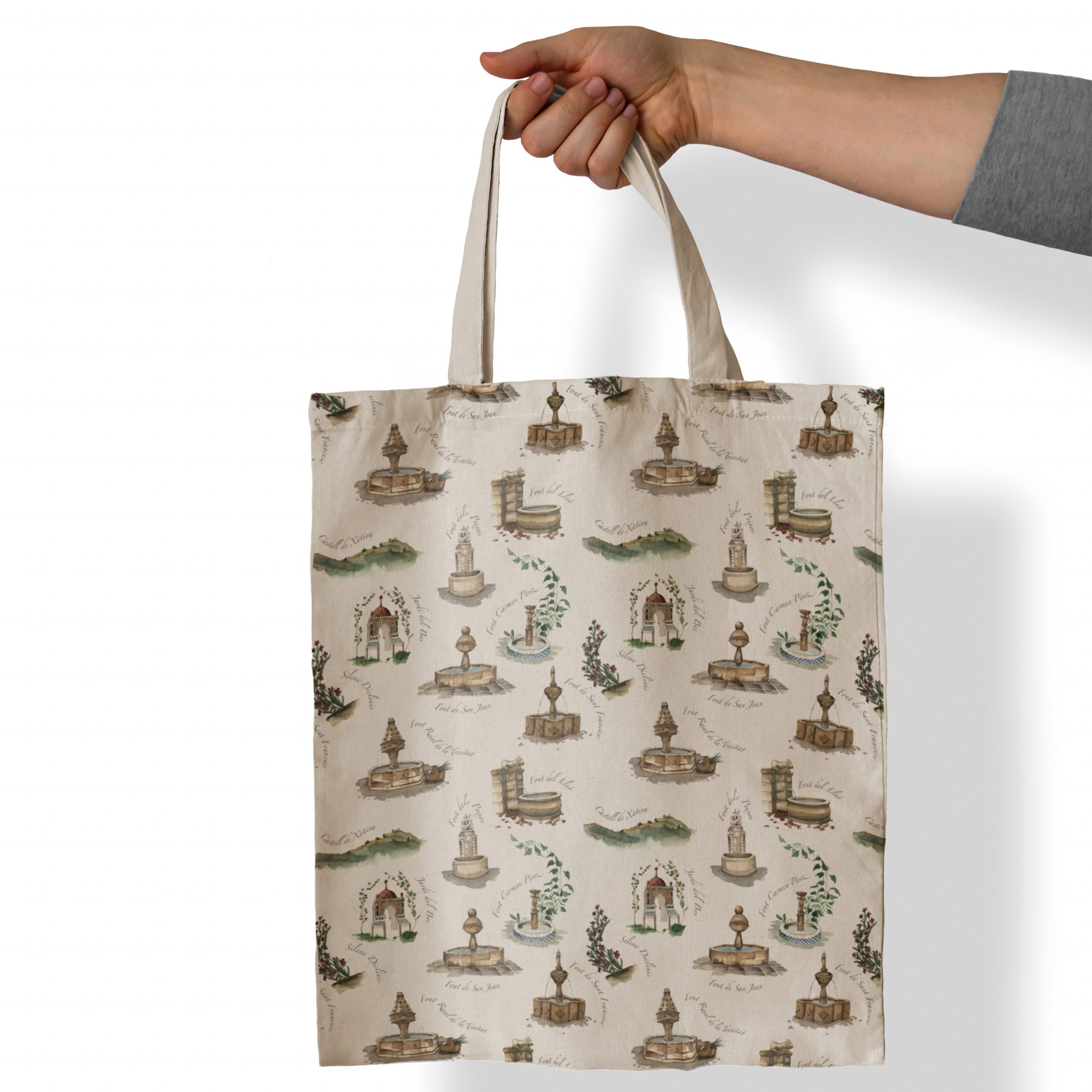 Ilustración textil Xàtiva
